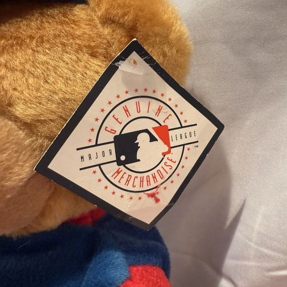 Major League Good Stuff Phillies Bear 2002 Plush with Tag Stuffed Animal